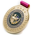 personalized gold medal